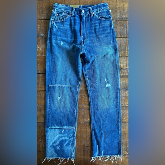 Levi's Denim - $260 LEVIS 701 Vintage Raw Hem Distressed Jeans 29 NWT